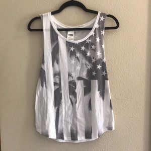 Victoria Secret PINK American Flag tank top